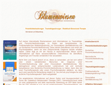 Tablet Screenshot of blumenwiesen.org